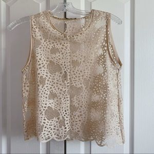 Zara mesh top